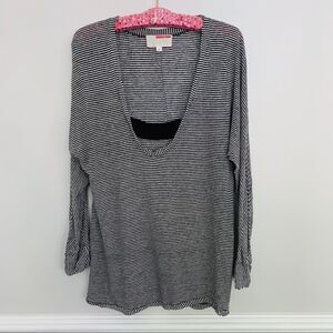 MINDEN CHAN Linen Cover Up Tunic Size XS